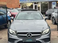 Used Mercedes E220 AMG line 194 HP (142 kW) 2018 Grey Coupe