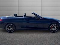 Used Mercedes C300 AMG Line Premium 245 HP (180 kW) 2019 Cavansite blue Cabriolet