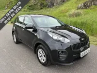 Used Kia Sportage 115 HP (84 kW) 2017 Black SUV