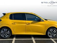 Used Peugeot 208 Allure+ 102 HP (75 kW) 2023 Yellow Hatchback