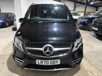 Used Mercedes V300 AMG line 2020 Black MPV