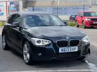 Used BMW 120 M Sport 184 HP (135 kW) 2013 Black Hatchback