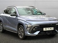 Second-hand Hyundai Kona N Line 101 CP (74 kW) 2025 Albastru SUV