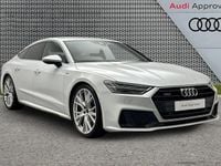 Used Audi A7 S-Line 228 HP (167 kW) 2019 White Hatchback