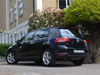 Used VW Golf VII Edition 110 HP (80 kW) 2017 Black Hatchback