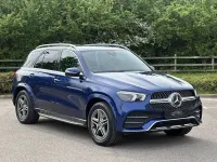 Used Mercedes GLE300 AMG line 245 HP (180 kW) 2019 Blue SUV