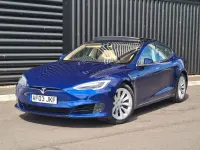 Used Tesla Model S 241 kW (328 HP) 2016 Blue Hatchback