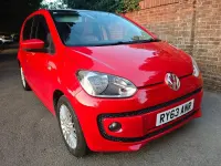 Used VW up! high up! 2013 Red Hatchback