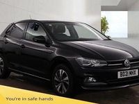 Used VW Polo Match 95 HP (69 kW) 2021 Black Hatchback