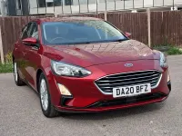 Used Ford Focus Titanium 125 HP (91 kW) 2020 Red Hatchback