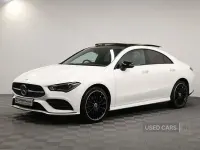 Used Mercedes CLA250e AMG Line Premium Plus 2023 White Coupe