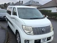 Used Nissan Elgrand 2016 White MPV