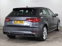 Used Audi A3 Sportback S-Line 110 HP (80 kW) 2017 Grey Hatchback