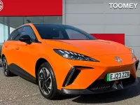Used MG MG4 EV Trophy 150 kW (204 HP) 2023 Orange Hatchback