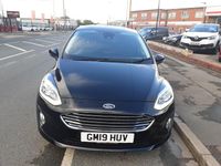 Used Ford Fiesta Zetec 2019 Black Hatchback