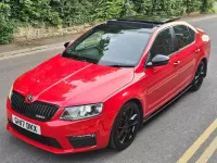 Used Skoda Octavia vRS 2017 Red Hatchback