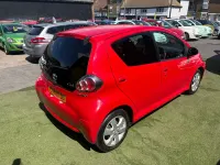 Used Toyota Aygo 68 HP (50 kW) 2012 Red Hatchback
