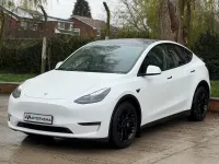 Usado Tesla Model Y Long Range AWD 378 kW (514 CV) 2022 Blanco SUV