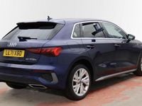 Used Audi A3 e-tron S-Line 2021 Blue Hatchback