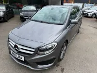 Used Mercedes B180 AMG line 122 HP (89 kW) 2018 Grey Hatchback