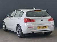 Used BMW 118 Sport Line 150 HP (110 kW) 2019 White Hatchback