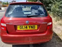 Used Skoda Fabia SE 2014 Red Estate