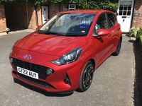 Used Hyundai i10 Premium 2022 Red Hatchback