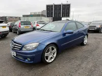 Used Mercedes CLC220 2009 Blue Hatchback