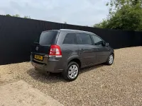 Used Vauxhall Zafira Design Edition 125 HP (91 kW) 2012 Grey MPV