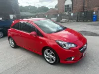 Used Vauxhall Corsa SRi 100 HP (73 kW) 2016 Red Hatchback
