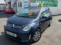 Used Citroën C1 Feel 82 HP (60 kW) 2016 Blue Hatchback