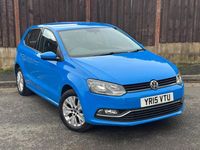 Used VW Polo SE 2015 Blue Hatchback