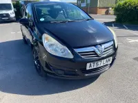 Used Vauxhall Corsa Club 2008 Black Hatchback