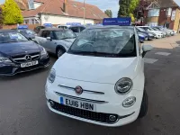 Używany Fiat 500 Lounge 69 KM (50 kW) 2016 Biały Hatchback