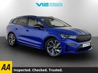 Used Skoda Enyaq iV SportLine 150 kW (204 HP) 2022 Blue SUV