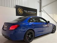 Used Mercedes C300 AMG line 2019 Blue Sedan