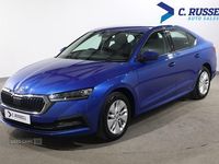 Used Skoda Octavia SE Technology 110 HP (80 kW) 2022 Blue Hatchback