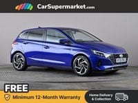 Used Hyundai i20 Premium 100 HP (73 kW) 2021 Blue Hatchback