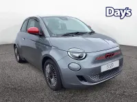 Used Fiat 500e Red 86 kW (118 HP) 2023 Grey Hatchback