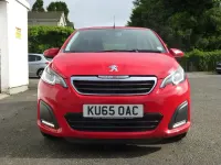 Used Peugeot 108 Active 68 HP (50 kW) 2015 Red Hatchback