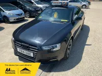 Used Audi A5 Black Edition 177 HP (130 kW) 2014 Black Coupe