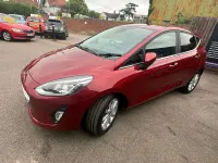 Used Ford Fiesta Titanium X 100 HP (73 kW) 2018 Red Hatchback