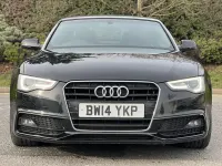 Used Audi A5 Cabriolet S-Line 177 HP (130 kW) 2014 Black Cabriolet