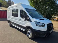 Used Ford Transit 130 HP (95 kW) 2022 White Van