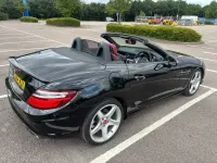 Used Mercedes SLK250 AMG 204 HP (150 kW) 2014 Black Cabriolet