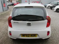 Used Kia Picanto 2012 White Hatchback