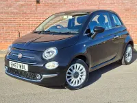 Usado Fiat 500 Lounge 69 HP (50 kW) 2017 Preto Citadino