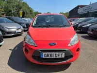 Used Ford Ka Studio 69 HP (50 kW) 2011 Red Hatchback