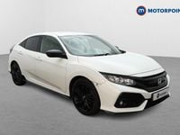 Used Honda Civic Sport 2021 White Hatchback