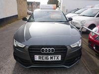 Used Audi A5 Sportback Black Edition 190 HP (139 kW) 2016 Grey Hatchback